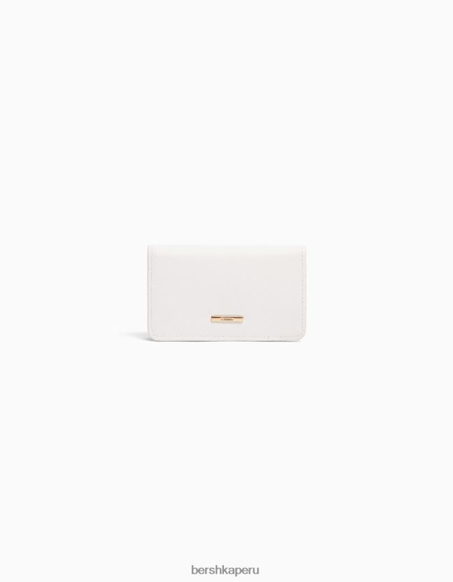 blanco Bershka mujer monedero basico 806J6B2390