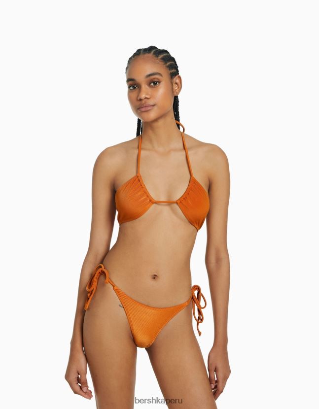 naranja Bershka mujer braguitas de bikini otomanas 806J6B1809