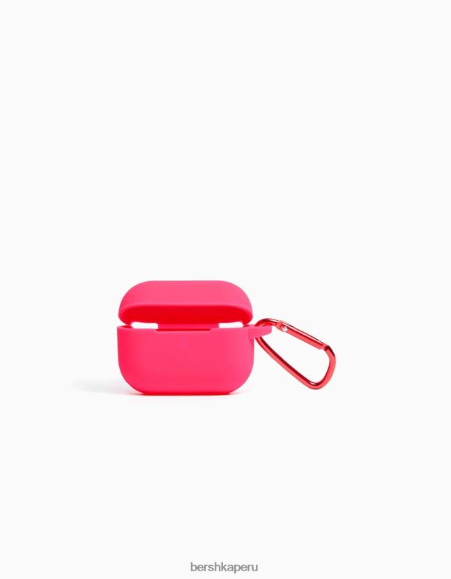 fucsia Bershka unisexo funda basica para airpods 806J6B4215