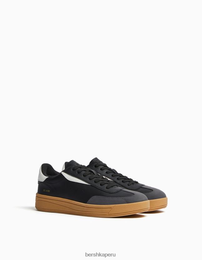 otro Bershka unisexo zapatillas estilo retro 806J6B4187